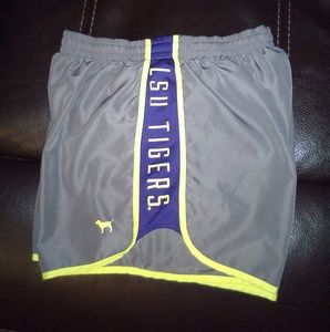 Vs pink LSU shorts